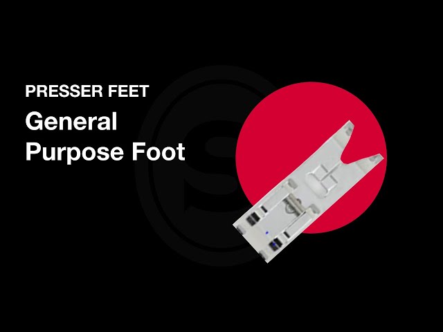 Video Teaser für SINGER® All Purpose Presser Foot Tutorial