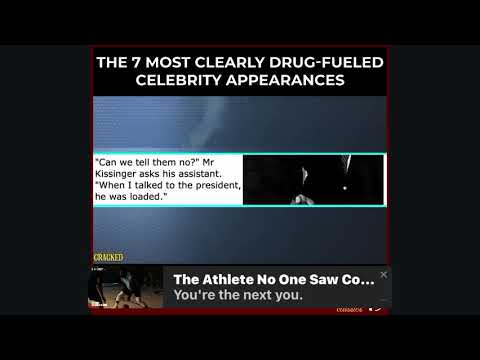 The 7 Most Clearly Drug-Fueled Celebrity Appearances