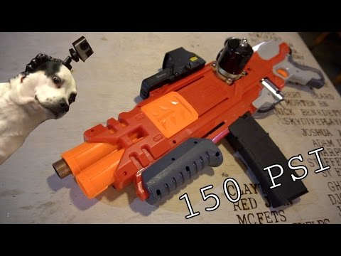 Please Don't Build This 150 PSI Nerf Blaster