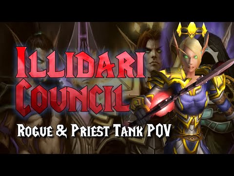 Illidari Council Prot Paladin POV Rogue and Priest Tank - TBC Classic