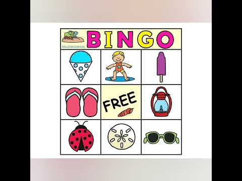 Bingo Cards To Simplify Your Summer