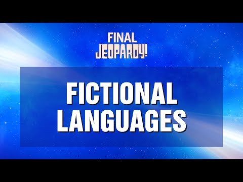 Final Jeopardy!: Fictional Languages | JEOPARDY!