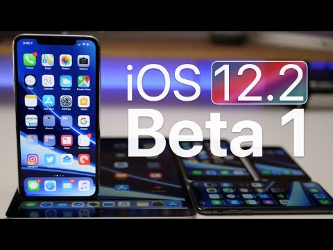 iOS 12.2 Beta 1 - What's New? Video