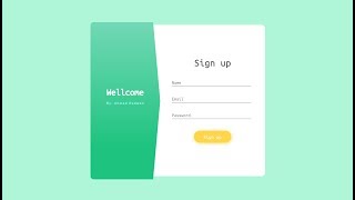Responsive HTML5 & CSS3 Flat UI Form Without Bootstrap (Form #1)