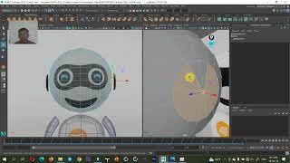 Model Robot, Maya Tutorial Khmer knowledge _018 at Nu Co3Mc1
