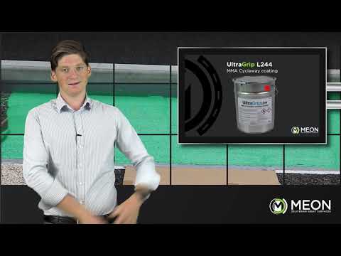 Virtual Expo | UltraGrip L244 | Cycle Lane Coatings | MEON