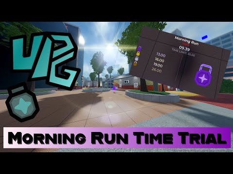 How to get Each Medal on Morning Run! (Easy) | UPG Roblox