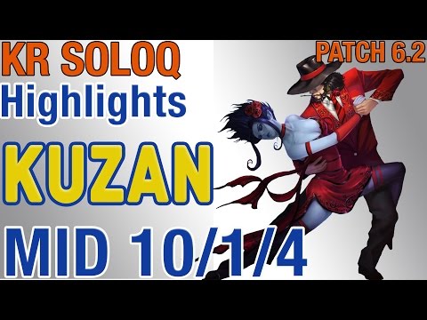Jin Air Kuzan - Twisted Fate vs Quinn- S6 Kr LoL Ranked Highlights #8