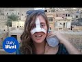 British Backpacker Attacked By Cow During India Trip Daily Mail