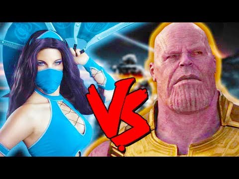 Kitana Vs Thanos Army - Epic Battle - Mortal Kombat Costume Skin Mod