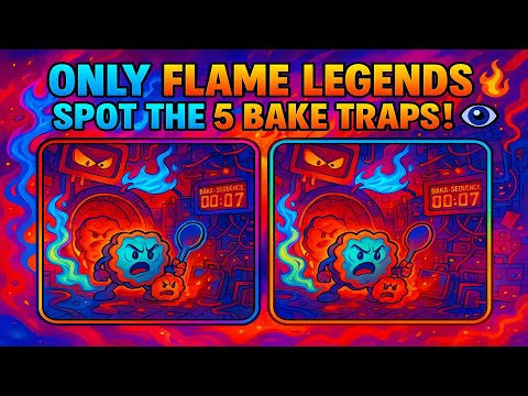 Spot the Difference Puzzle Game: Can You Survive Mooncake Mayhem? 🌕🍰 | Spot Heroes Ep. 9