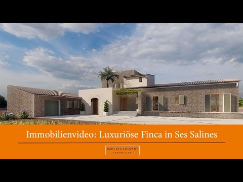 Referenzvideo: Luxuriöse Finca in Ses Salines auf Mallorca