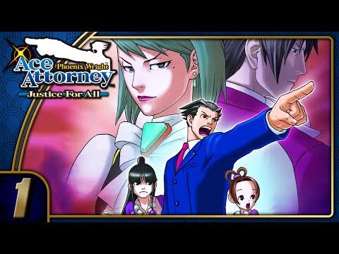 Ace Attorney - Justice For All | Phoenix Wright... Who!? | Part 1 (Switch, Let's Play, Blind)