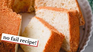 The fluffiest Angel food cake guaranteed!