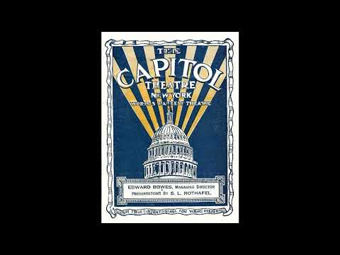 Erno Rapee and Capitol Grand Orchestra - 'Oberon' Overture (Weber) (1923)