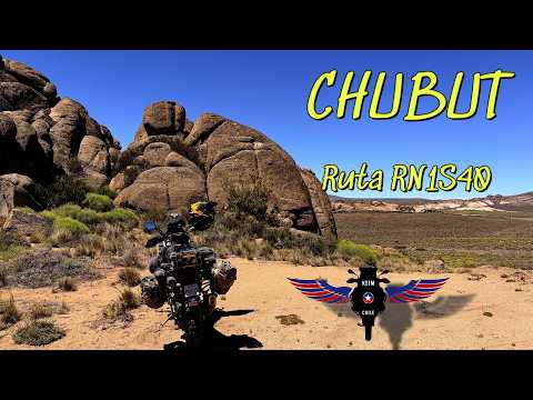 El Maitén a Villa Llanquín en moto con el Sobrino