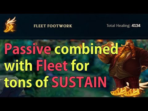(#538) The Insane Sustain FLEET FOOTWORK Gragas