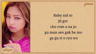 Download lagu Blackpink AS IF IT'S YOUR LAST easy lyrics  mp3