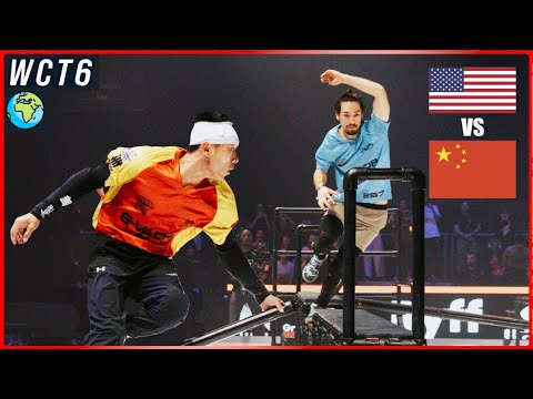 3x CHINA Champs face USA in International debut!! 🇨🇳🔥🇺🇸 ParkourMan v APK Blue | Best of WCT6