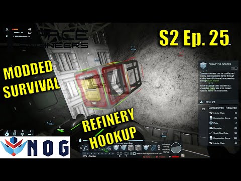 Lets Play Space Engineers Modded Survival S2 Ep25 | Ice Troubles Mostly Solved