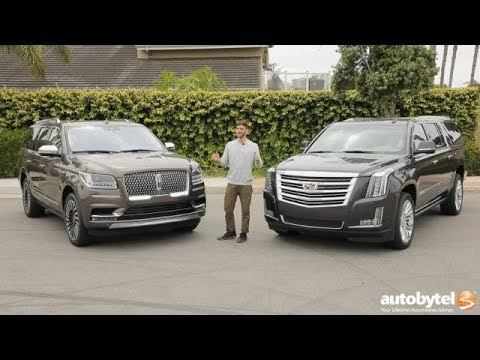 Full-Size American Luxury SUV Comparison: 2018 Lincoln Navigator vs 2018 Cadillac Escalade