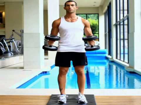 Standing hammer curls extra