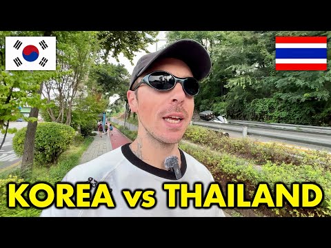 KOREA vs THAILAND - My Honest Experience