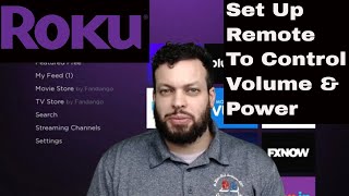 Roku Remote Volume & Power Set Up