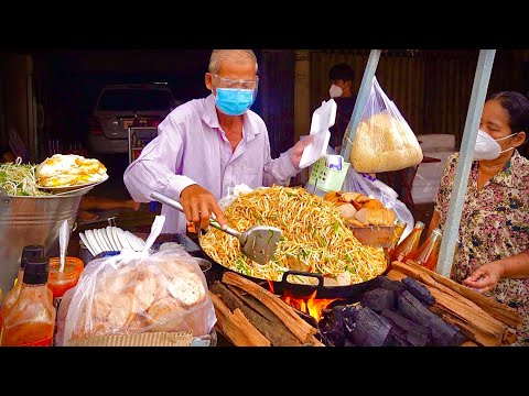 Non-Stop Cooking ! Amazing CAMBODIAN Street Food TOUR