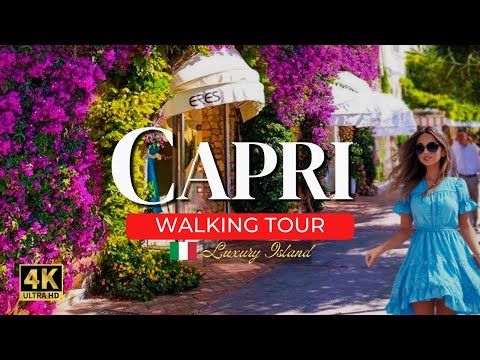 CAPRI, Italy 4K Walking Tour ????????: Breathtaking Hidden Gem