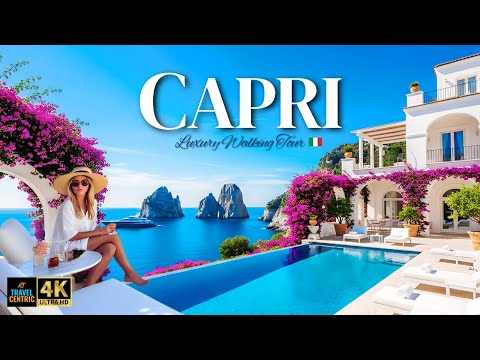 CAPRI 🇮🇹 Billionaire’s Paradise | Ultra-Luxurious 4K Walking Tour