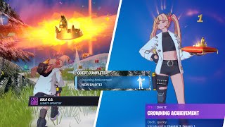 Fortnite Chapter Three, season four How To Get Free CROWNING ACHIEVEMENT Emote