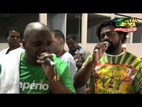 Império Serrano 2015 - Ensaio técnico - "Intérprete" (10/01/2015)