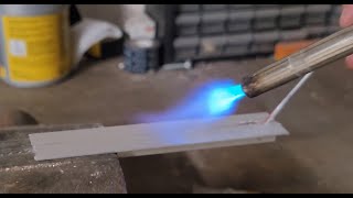 Welding Aluminum with a Propane Torch