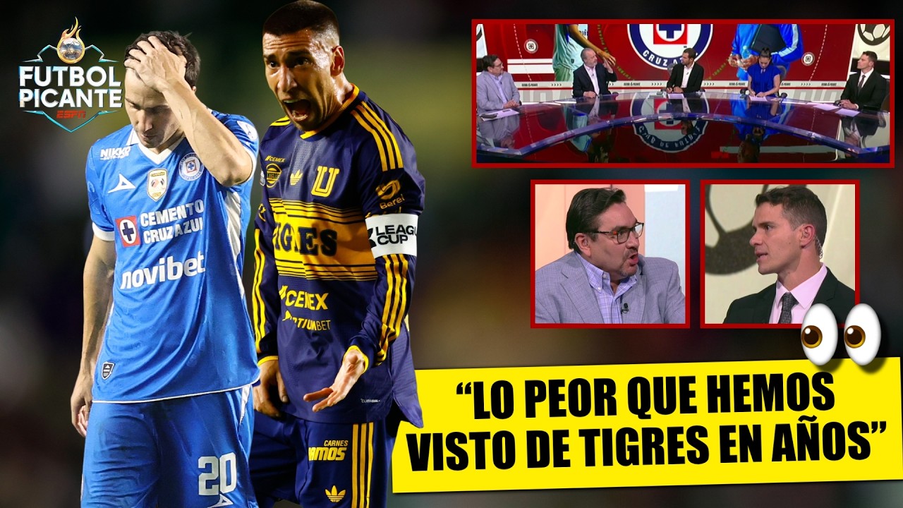 CRUZ AZUL va a estar bien PERO LO DE TIGRES ya es PREOCUPANTE. "NI TÉCNICO TIENE" | Futbol Picante