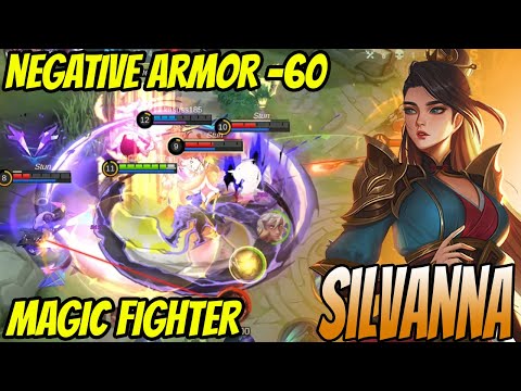 SILVANA BROKEN DAMAGE BEST LOCK HERO - Silvanna Best Buil 2022 ~ MLBB
