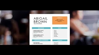 Resume examples "Firm" - by Mycvfactory