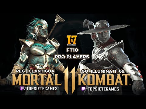 Go_Illuminati_69 vs Clantigua - Johnny Cage vs Kotal Kahn - 【Mortal Kombat 11】FT10 Pro Gameplay