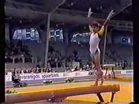 Maria Neculita - 1990 Dutch Open AA - Balance Beam