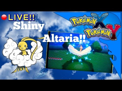 [LIVE!!] Shiny Altaria after ??? RE's in Pokémon X!