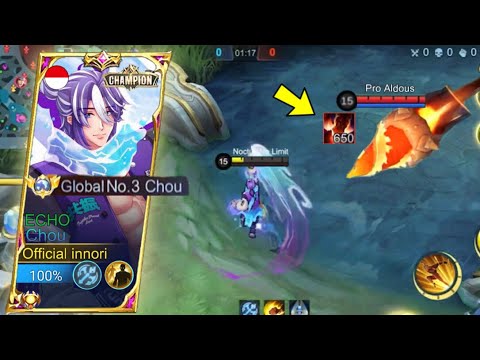 GLOBAL CHOU VS ALDOUS 650 STACK! SUPREME CHOU VS TOP GLOBAL TRASH TALKER ALDOUS WHO WILL WIN? | MLBB