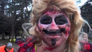 preview picture of video '2013 Spooner Zombie Run'