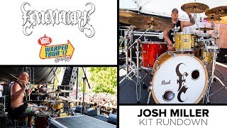 Josh Miller // Emmure - Warped Tour 2017 Kit Rundown