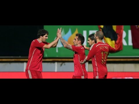 Spain 2-1 Costa Rica