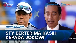 Shin Tae-yong Ucapkan Terimakasih kepada Jokowi yang Sudah Mendukung Skuad Garuda di Piala AFF 2022