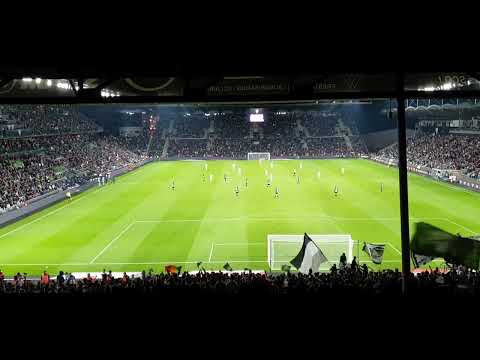 Angers SCO - PSG 21.04.2023 : Ambiance à Raymond Kopa après le but de Sada Thioub !!