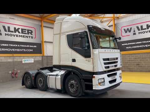 New In Stocklist For Sale: IVECO STRALIS 450 EURO 5, 6X2 TRACTOR UNIT – 2011 – YJ11 OVE
