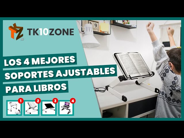 Vídeo relacionado con BESIGN BS02 Soporte para libros para lectura, soporte para libros ajustable, soporte ergonómico para portátil con clips de página elásticos para partituras musicales, recetas, computadora portátil