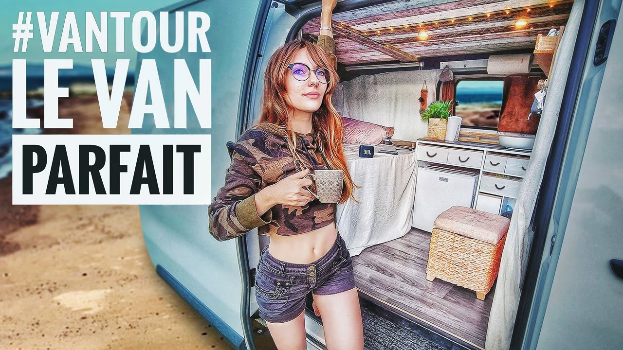 VAN TOUR 🚐🍃 CE VAN AMÉNAGÉ EST MAGNIFIQUE ! Nos CONSEILS pour un aménagement PAS CHER !