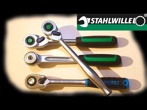 Stahlwille Metal Handle 1/2'' Ratchet (Made in Germany) Ft. Hazet And Other Stahlwille Ratchets